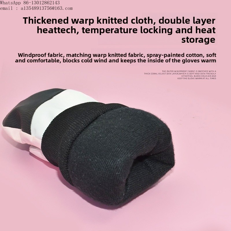 Ski fleece thickened fashion w - Ski Glove Waterproof recension och pris