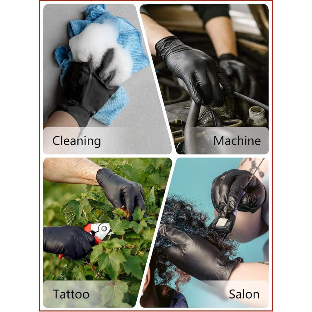 Nitrile Disposable Gloves 4 Mi - Exam Glove Nitrile recension och pris