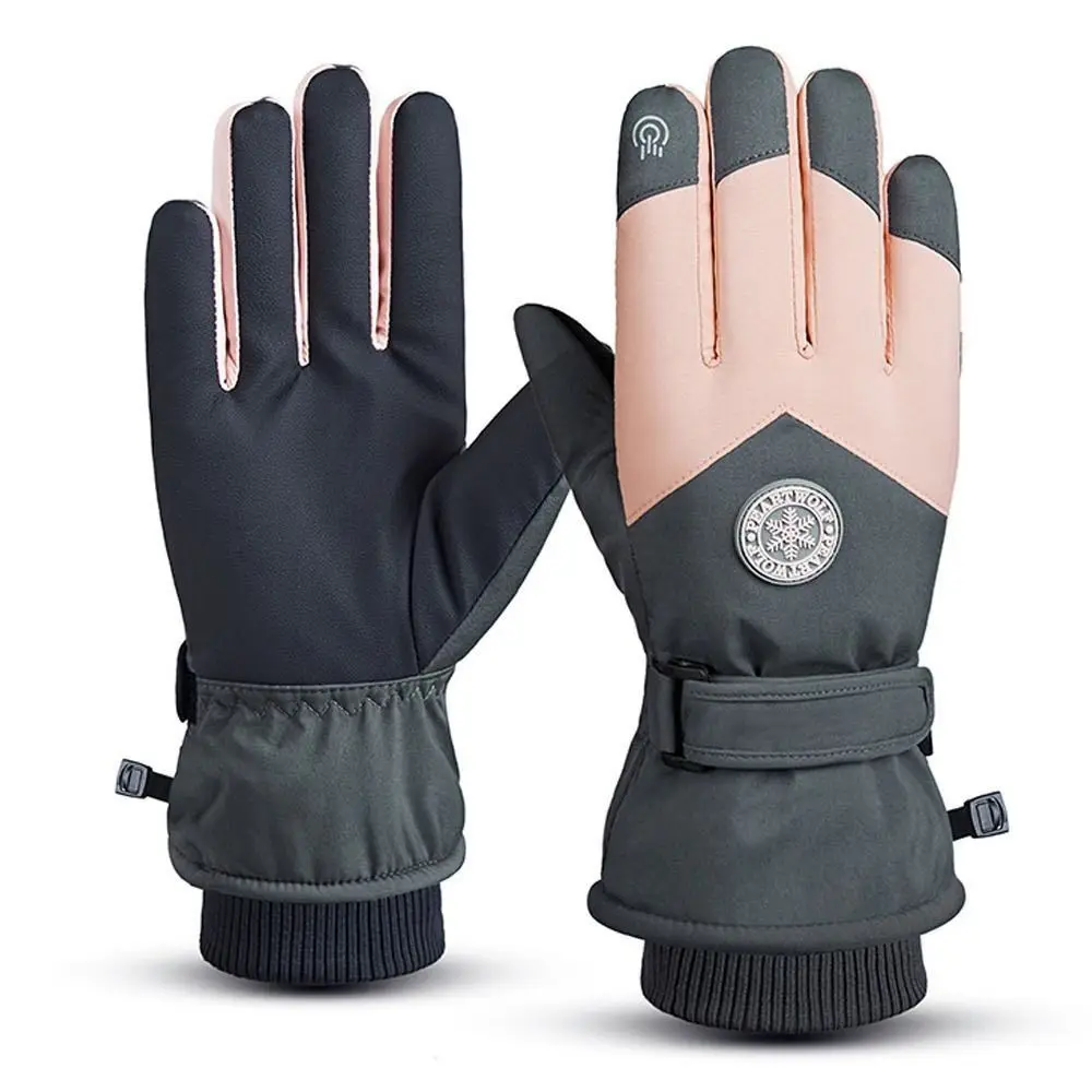 Winter Snowboard Ski Gloves PU - Ski Glove Waterproof recension och pris