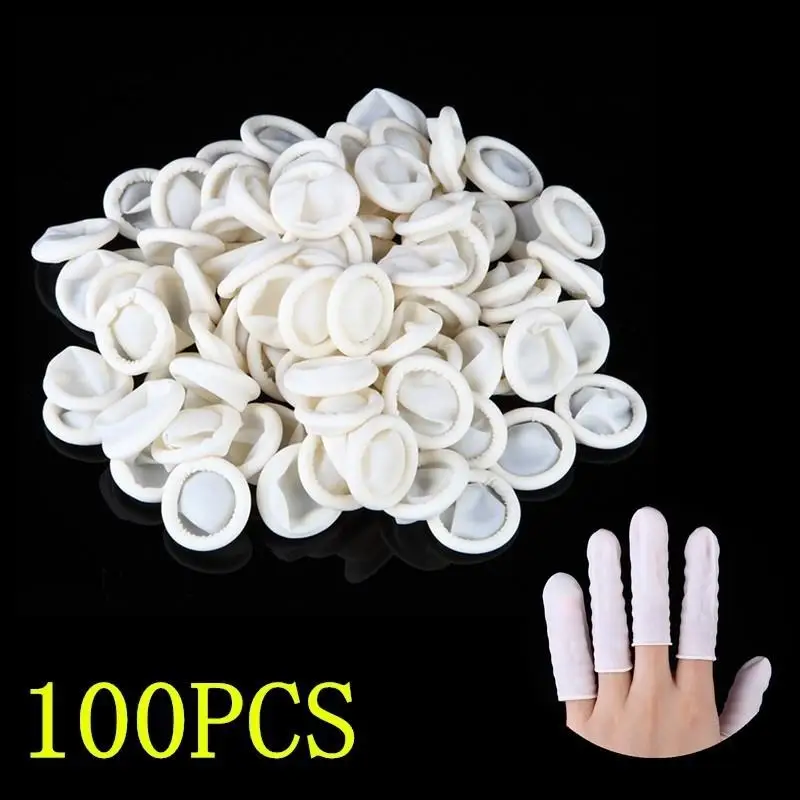 100Pcs Disposable Latex Finger - Latex Disposable Glove recension och pris