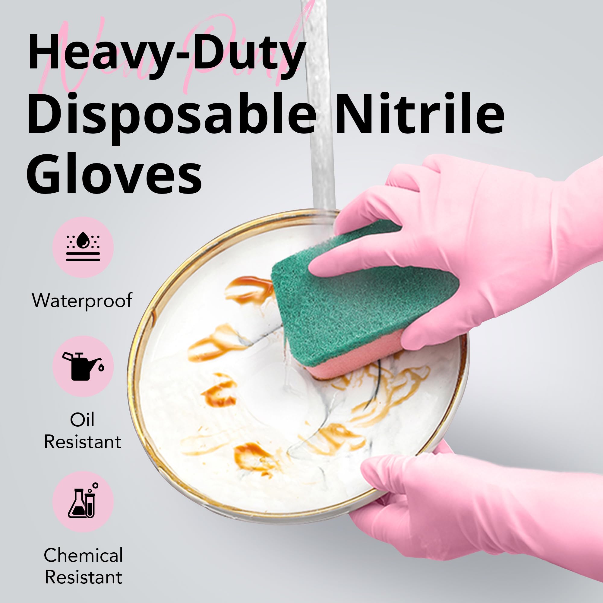 Disposable Nitrile Cleaning Gl - Exam Glove Nitrile recension och pris
