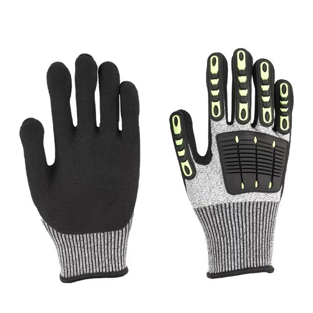 Anti Shock Impact Slip Labor W - Work Glove Impact recension och pris