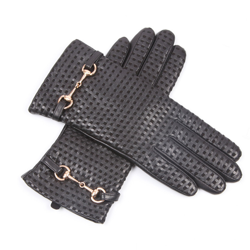 Autumn Winter Real Leather Glo - Wool Glove Lined recension och pris