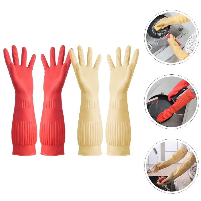 Rubber Dishwashing Cleaning Gl - Dish Glove Rubber recension och pris