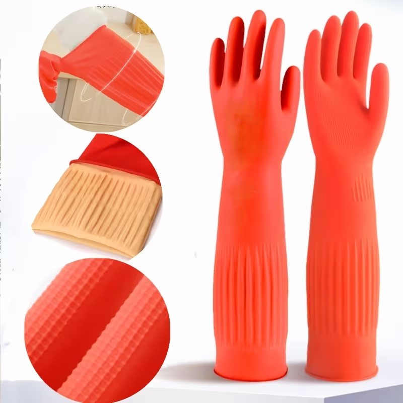 Rubber Dishwashing Cleaning Gl - Dish Glove Rubber recension och pris