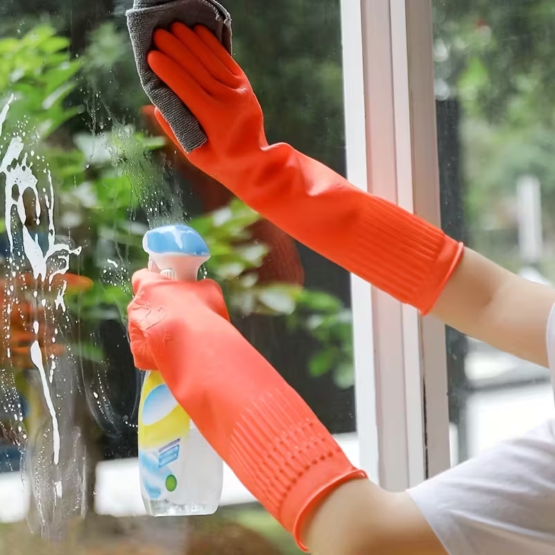 Rubber Dishwashing Cleaning Gl - Dish Glove Rubber recension och pris