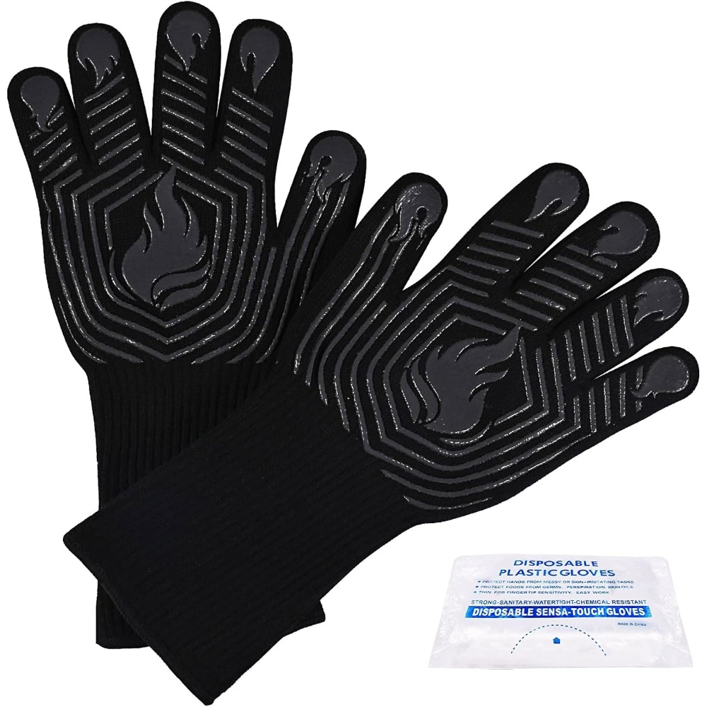 BBQ Gloves, 1472°F Heat Resist - Heat Resistant Glove recension och pris